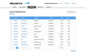Accounting :: Skynova.com.